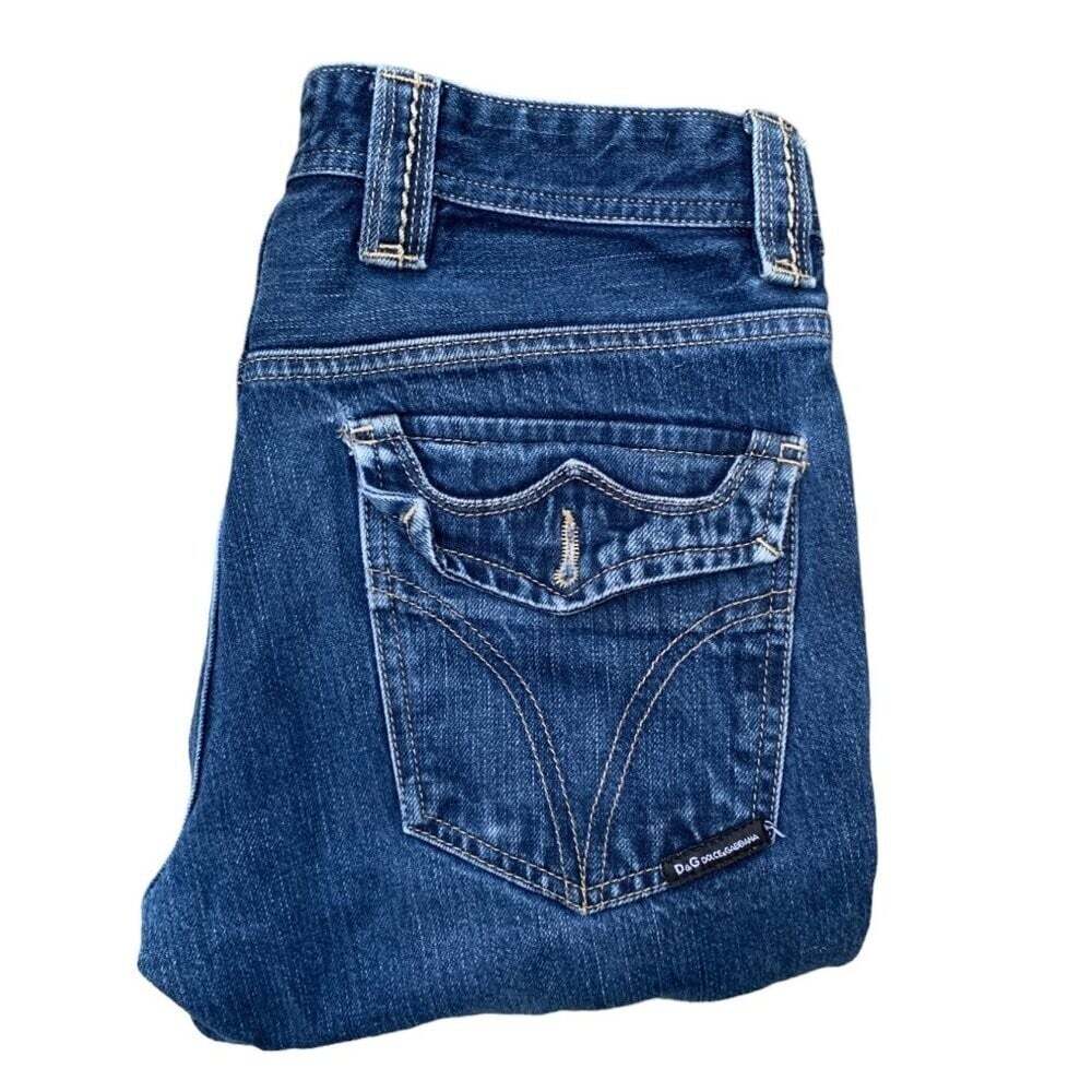 Vintage Dolce & Gabbana Magic Jeans Size 30 Blue
